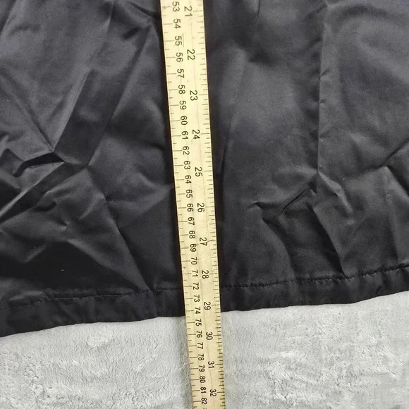 NFL Apparel Windbreaker jacket Raiders full zip Sz XL Womens Black White - Picture 6 of 6